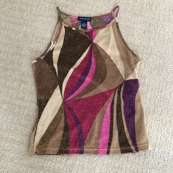 Y2K Vintage Ann Taylor top - Picture 1 of 3